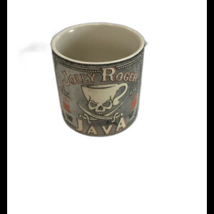 Trixie & Milo Jolly Roger’s Jave Dark Roast Graphic Ceramic Coffee Mug